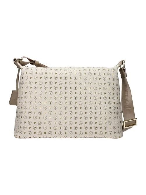 Borsa Hobo Heritage Logo Classic Avorio/ghiaccio POLLINI | TE8400PP02Q11/10A
